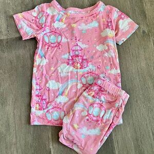 Posh Peanut Bamboo Shorts Pj Set